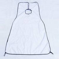 120x80cm Man Bathroom Apron Black Beard Apron Hair Shave Apron for Man Waterproof Floral Cloth Household Cleaning Protecter