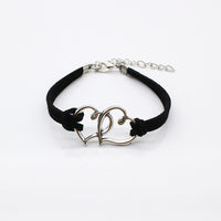 Hot sale Tree of Life Leather charm Bracelets Bangle Black Rope chain anchor bike OWL cross Heart Jewelry For unisex men Women