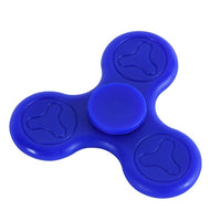 ABS plastic + gold plated Tri-Spinner Vinger Speelgoed Zintuiglijke Fidgets Autisme ADHD Plastic Hand Spinner Anti Stress