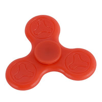 ABS plastic + gold plated Tri-Spinner Vinger Speelgoed Zintuiglijke Fidgets Autisme ADHD Plastic Hand Spinner Anti Stress