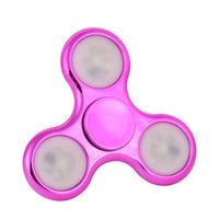 1-3 Mins Rotation Single Gyroscope HandSpinner Spiral UP With The Popular Version Of Decompression Finger luminous Gyroscope