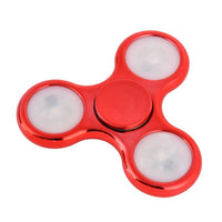 1-3 Mins Rotation Single Gyroscope HandSpinner Spiral UP With The Popular Version Of Decompression Finger luminous Gyroscope